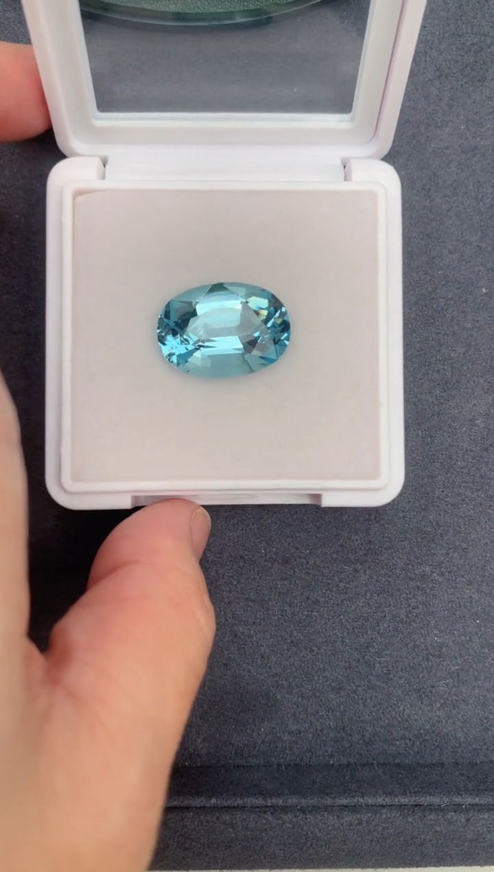 【闪购商品】海蓝宝石裸石未镶嵌14ct海蓝宝