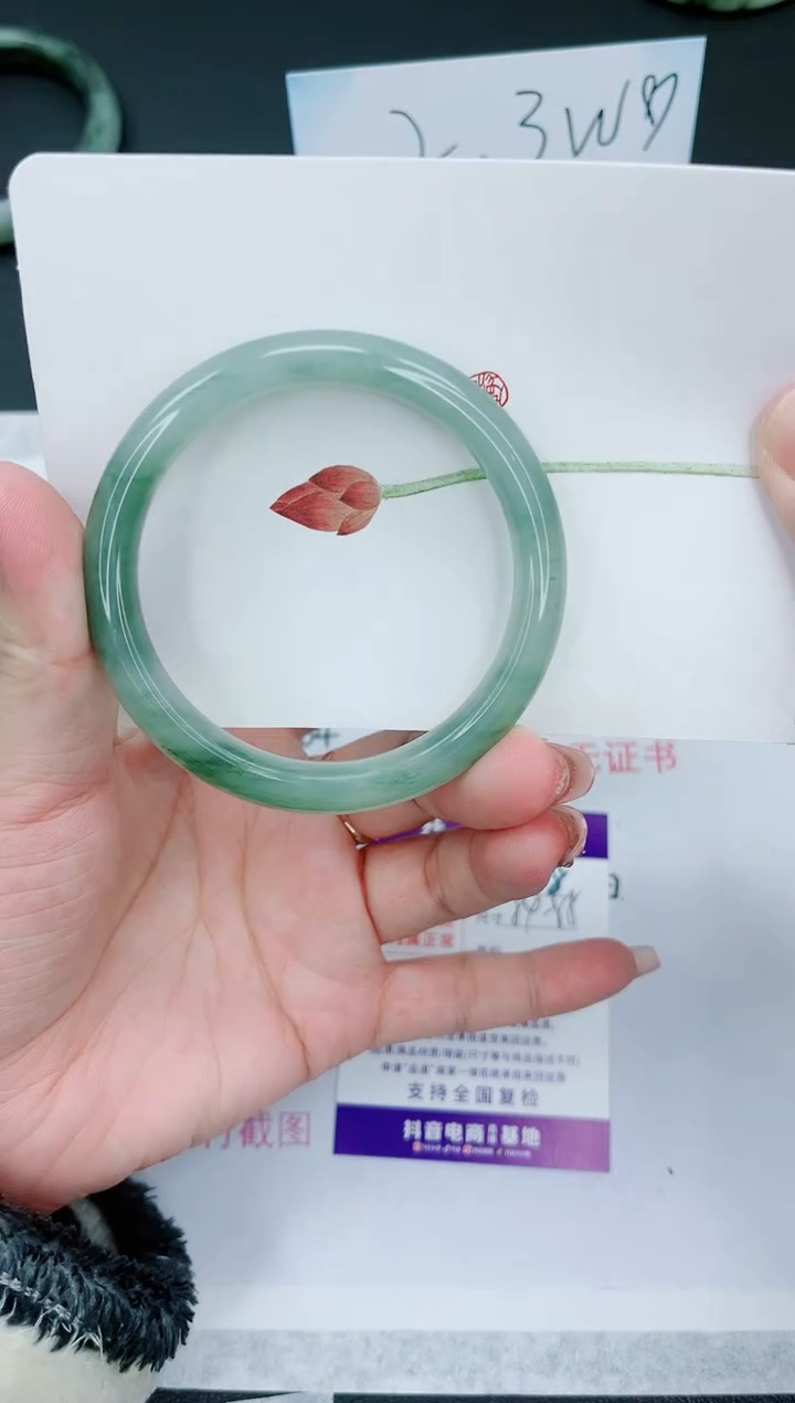 【闪购商品】石英质玉手镯未镶嵌278号-54