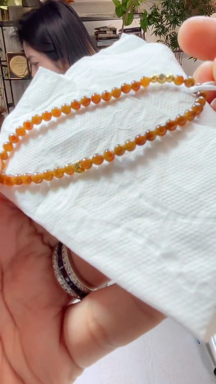 未镶嵌手链翡翠手串