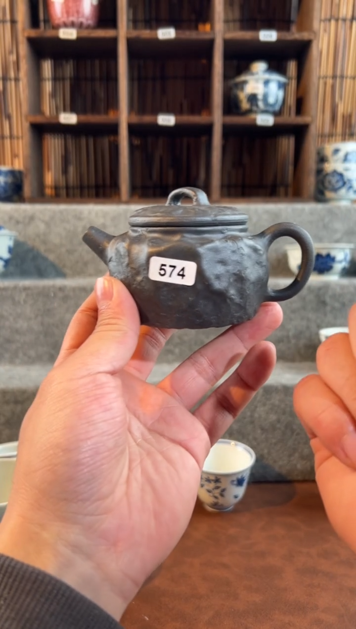 【闪购商品】574天禄言瓷手绘茶器天花板