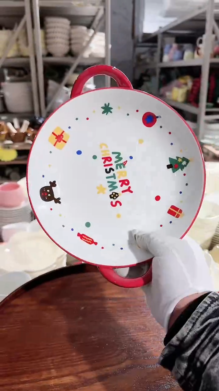 【闪购商品】瓷片双耳微瑕 凑满20元包邮