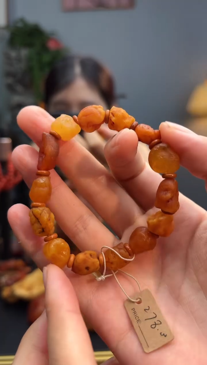 手串琥珀未镶嵌手串