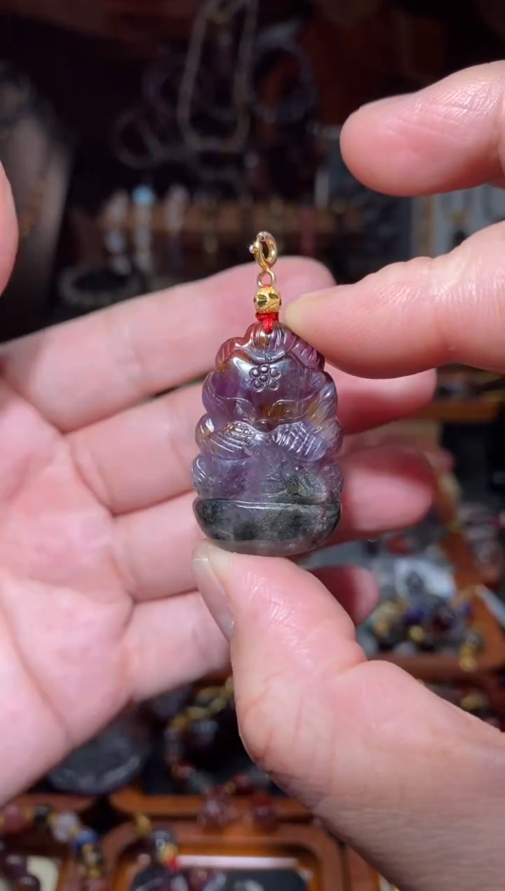 【闪购商品】水晶吊坠未镶嵌极光23