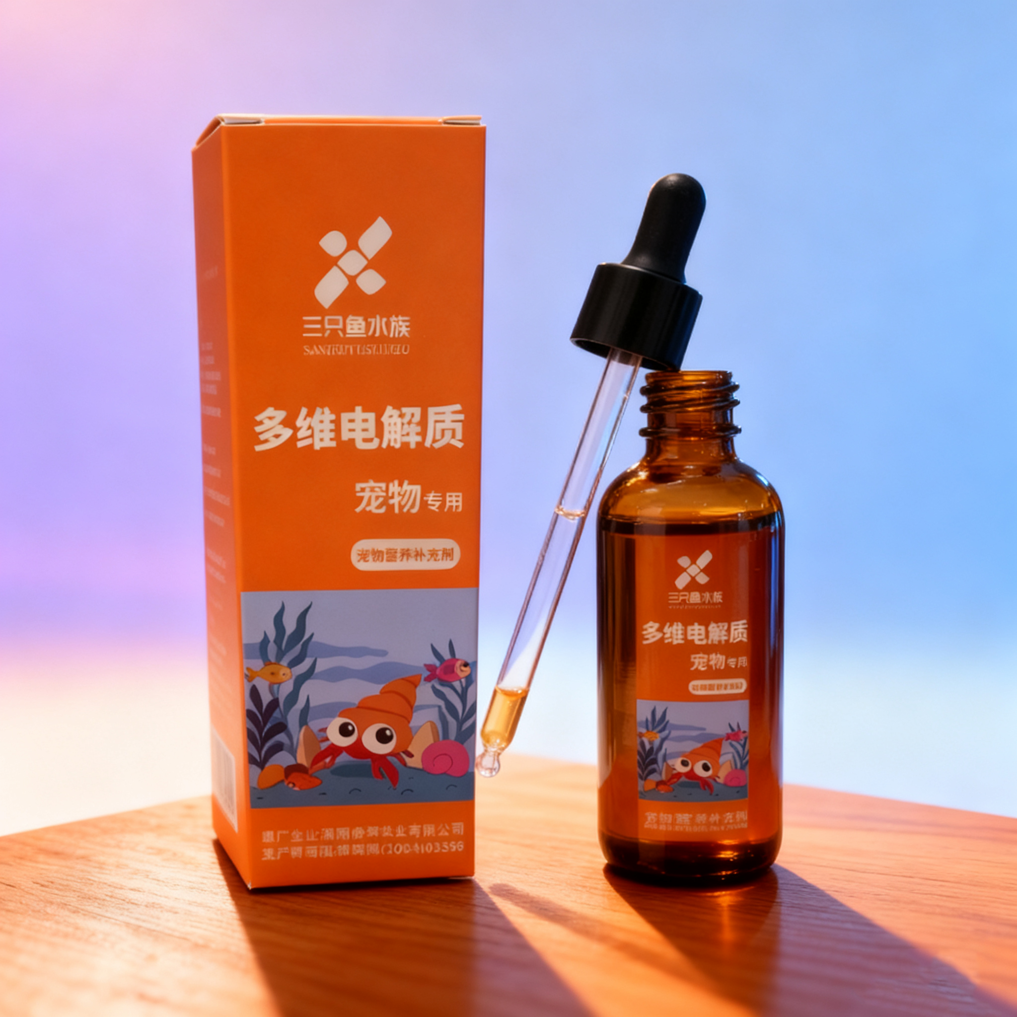 寄居蟹营养补充剂多维电解质浓缩液寄小型爬宠增加免疫力缓解应激