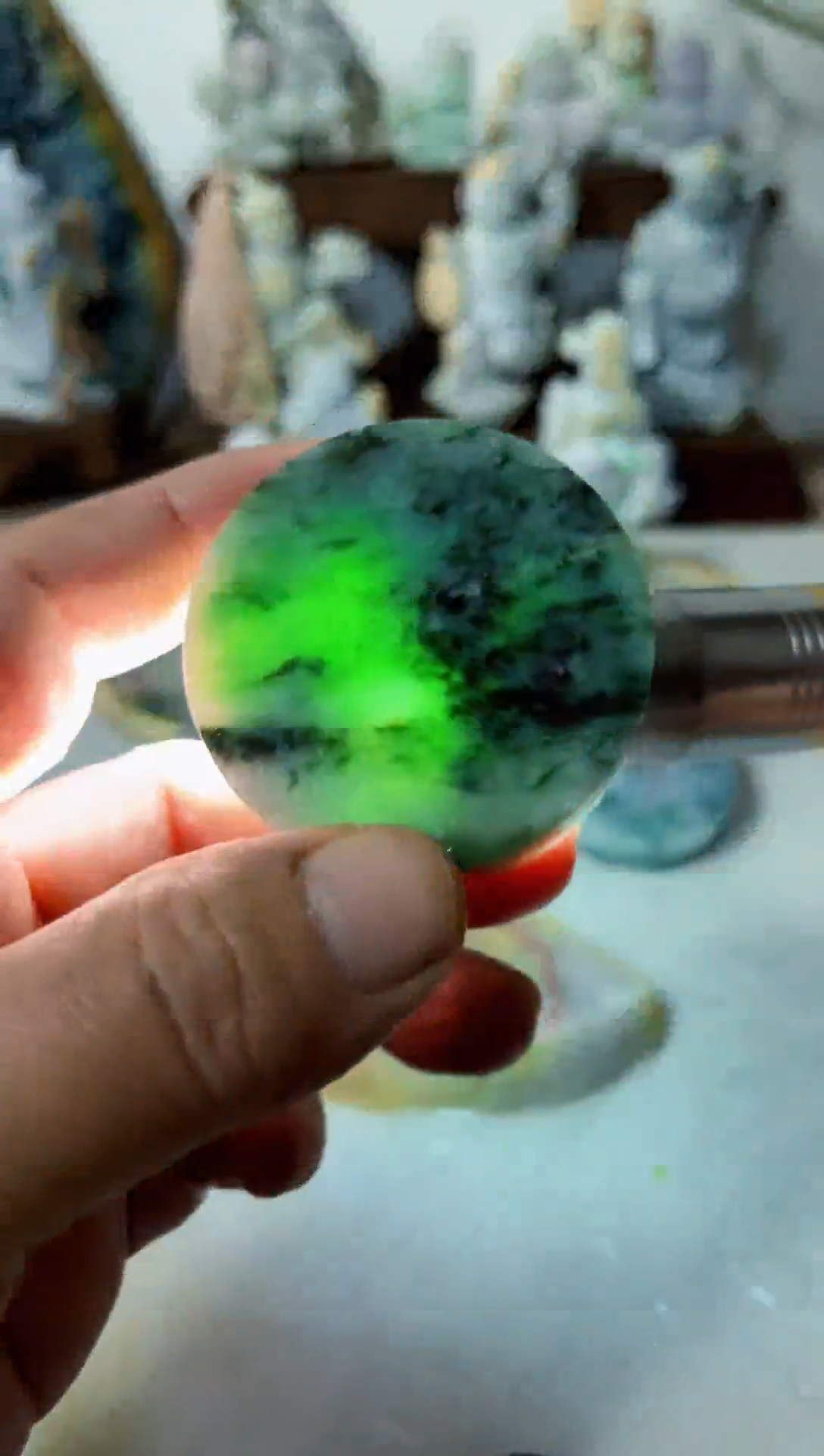 【闪购商品】翡翠吊坠(不含链)未镶嵌A851