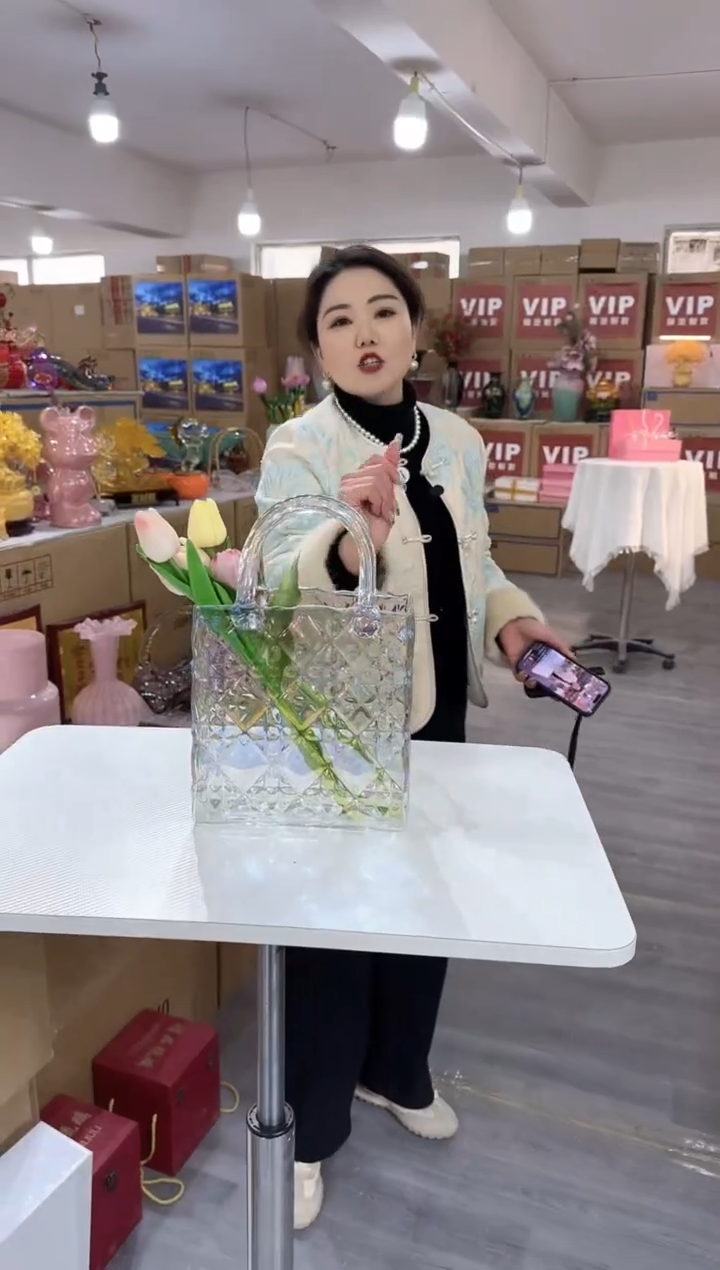 【闪购商品】琉璃椿新花器J-7晚