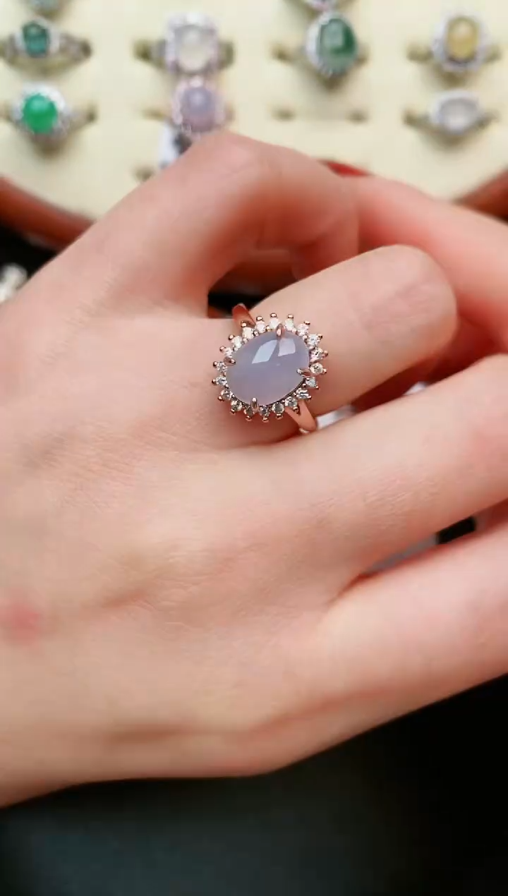 【闪购商品】翡翠戒指银S925镶嵌.....