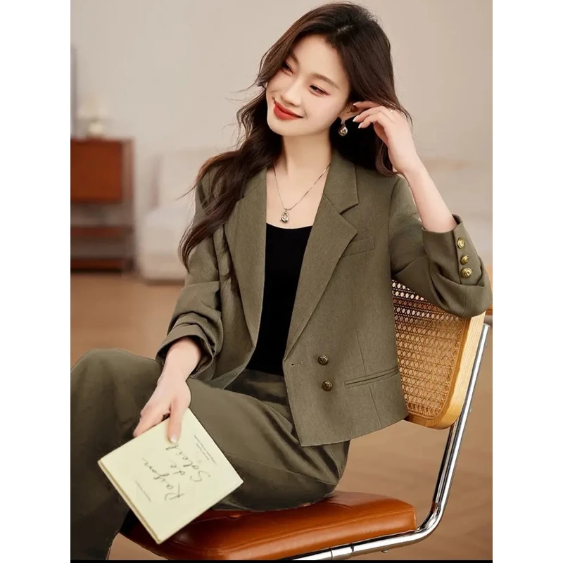 轻熟复古休闲小香风时尚套装