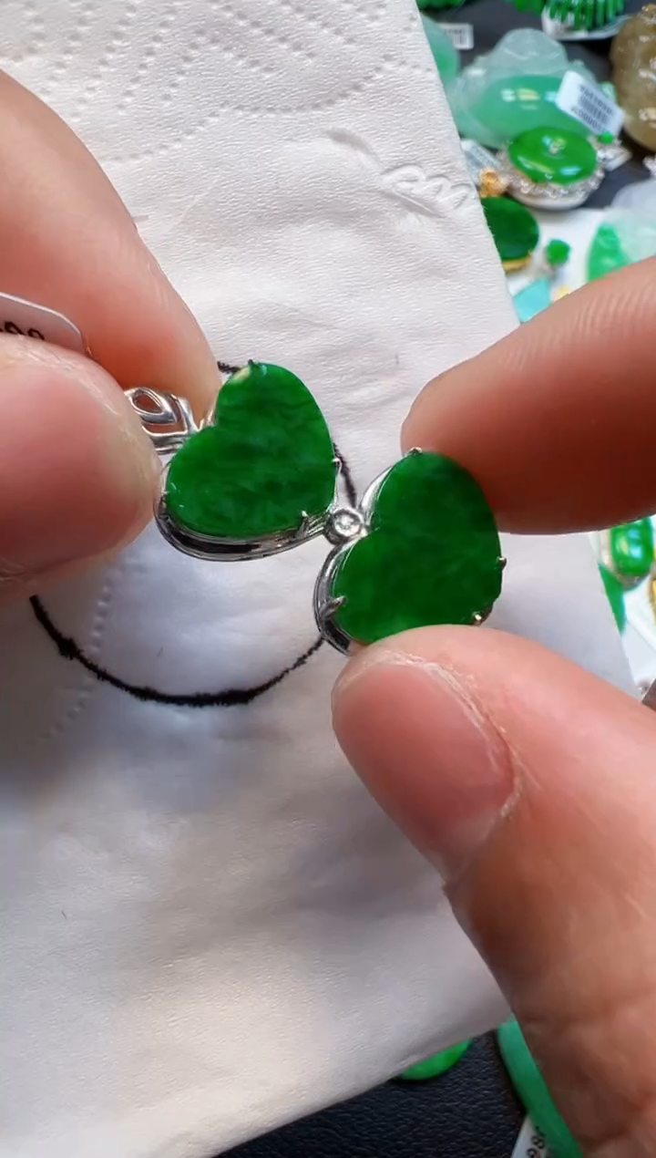 【闪购商品】定制翡翠18K金镶嵌2980元