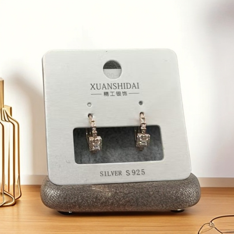 925银耳饰 s925银精致小巧耳扣小众