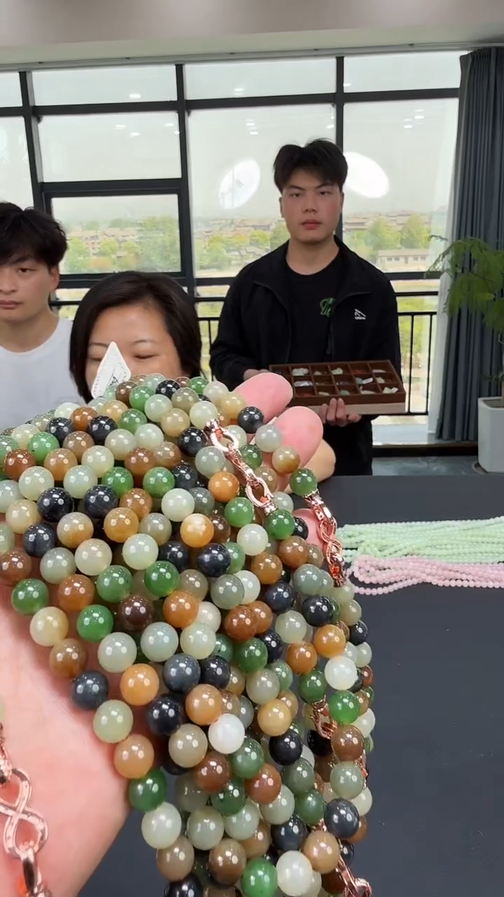 和田玉未镶嵌项链楼兰三色多样性拍一发一T09