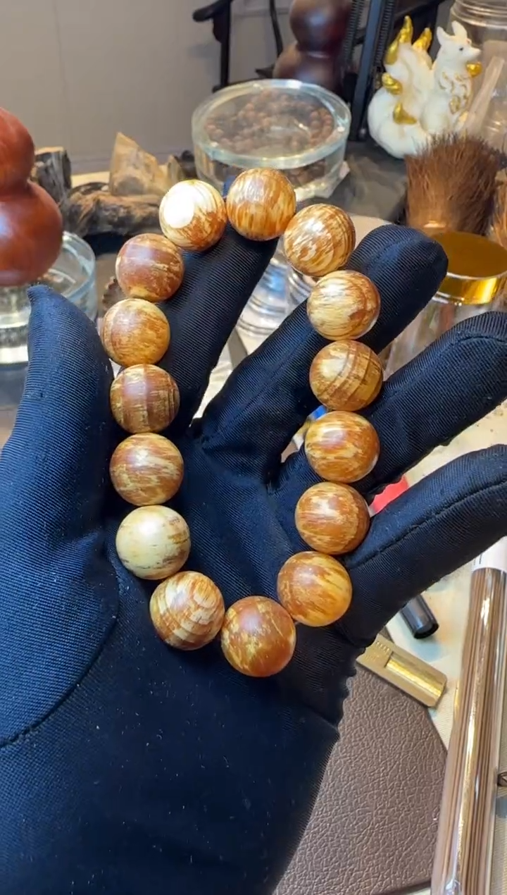 木原木琥珀木单圈15mm多样性发其一