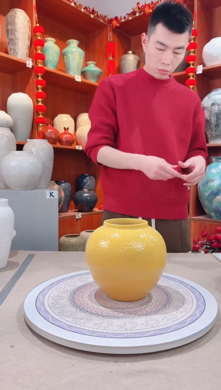 【闪购商品】瓶陶瓷花瓶 无花微瑕 a294 