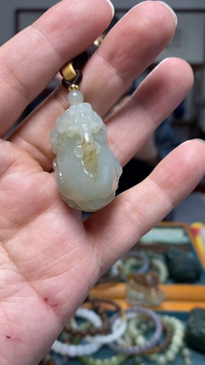 颈饰未镶嵌和田玉16