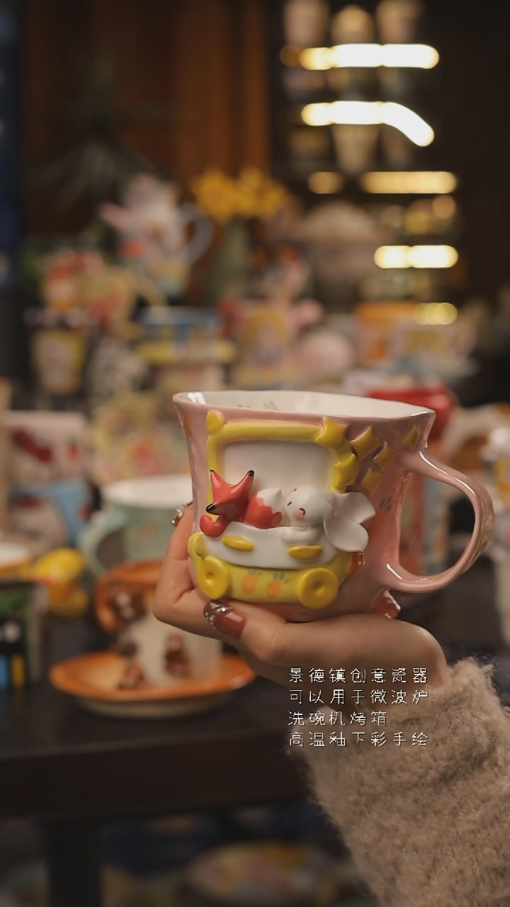 景德镇釉下彩绘设计师款式陶瓷