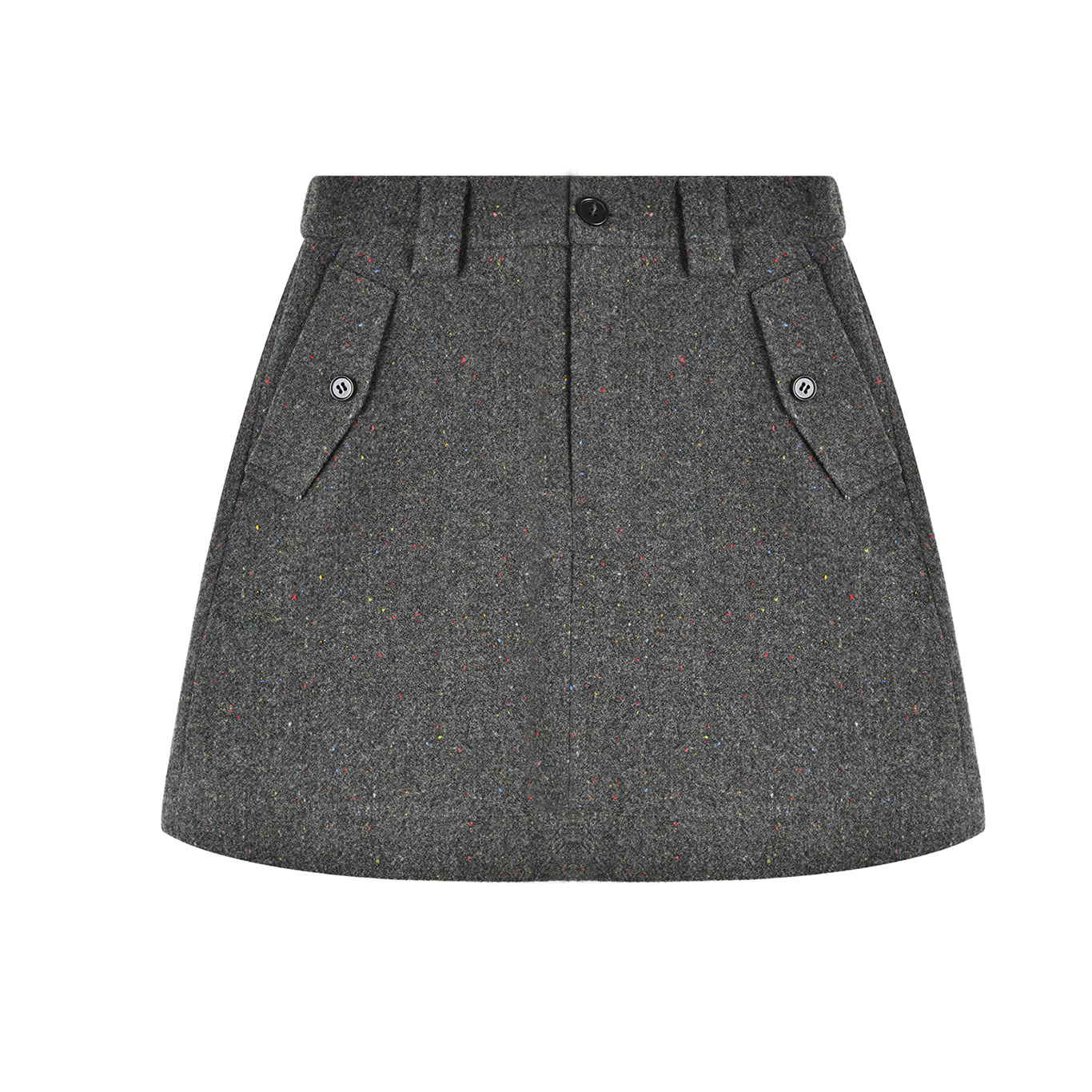 半身裙女秋冬新款设计师气质百搭显瘦半身裙89A5A1Q013