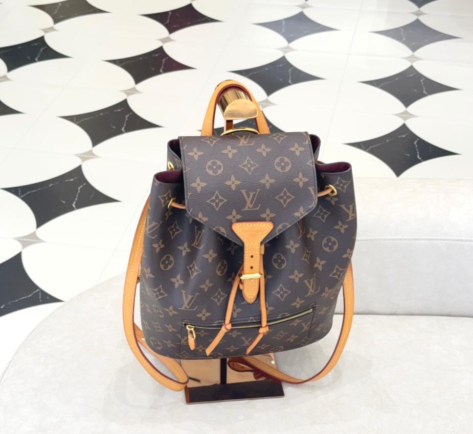 95新 LouisVuitton/路易威登 GGS路易威登Montsouris双肩11781426