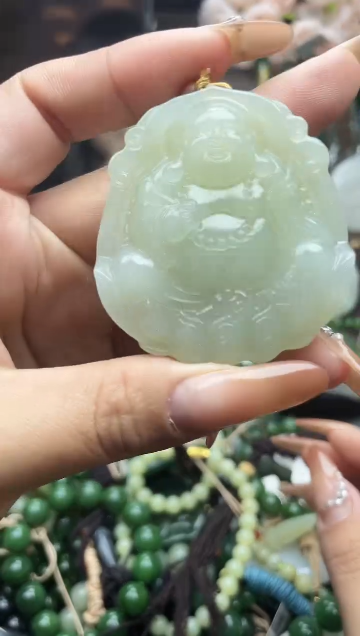 颈饰未镶嵌和田玉未镶嵌和田玉吊坠多样性拍一发一