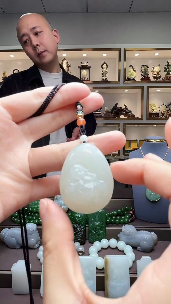 【闪购商品】和田玉挂件未镶嵌苏