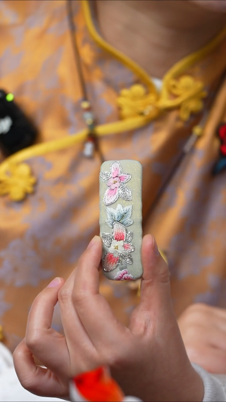 织绣发一个非遗国风手工美物