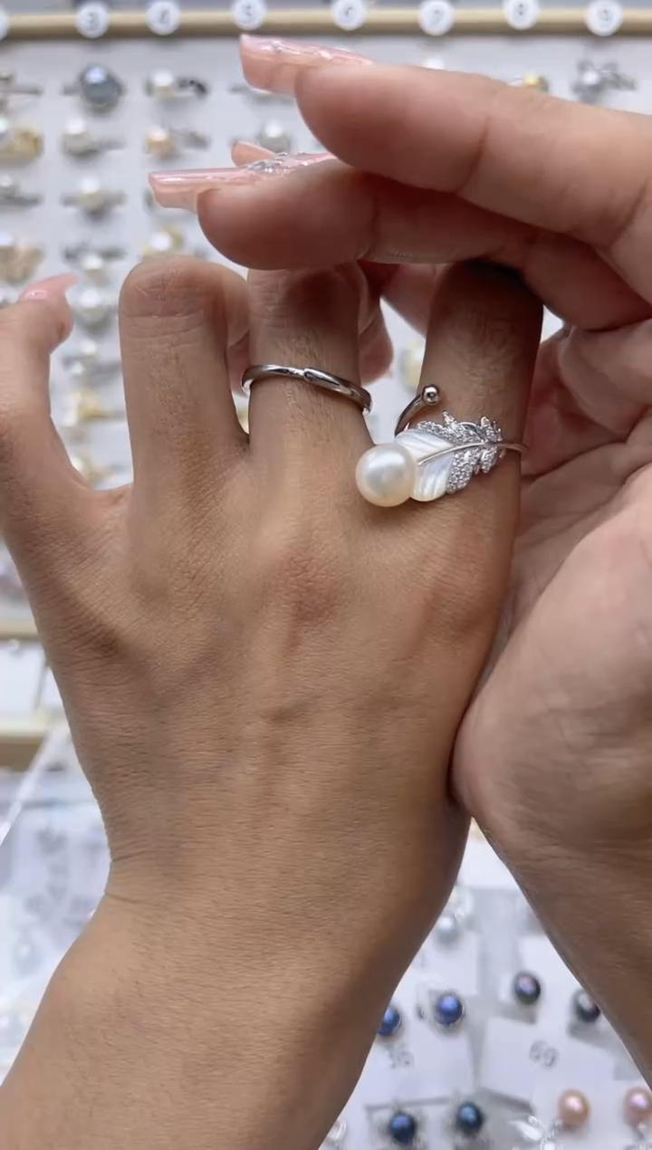 【闪购商品】淡水珍珠耳饰合金0.0