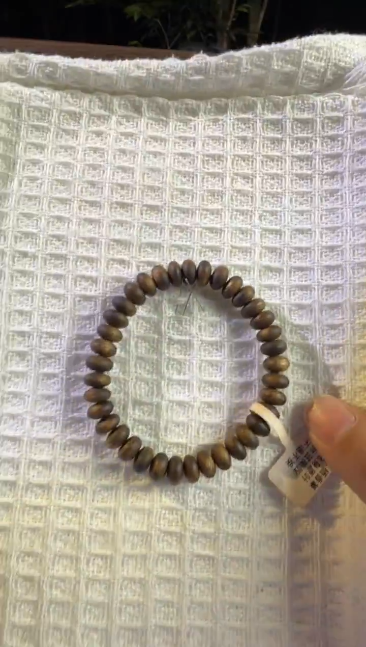 沉香手串沉香手串手串沉香奇楠沉香算盘珠8mm5克多样性发一