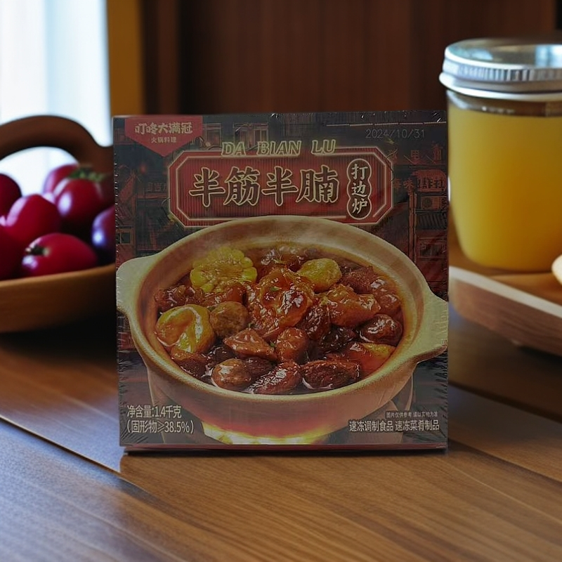 1.4kg*1盒-顺丰冷链-半筋半腩打边炉【保质期到2025年10月31日】