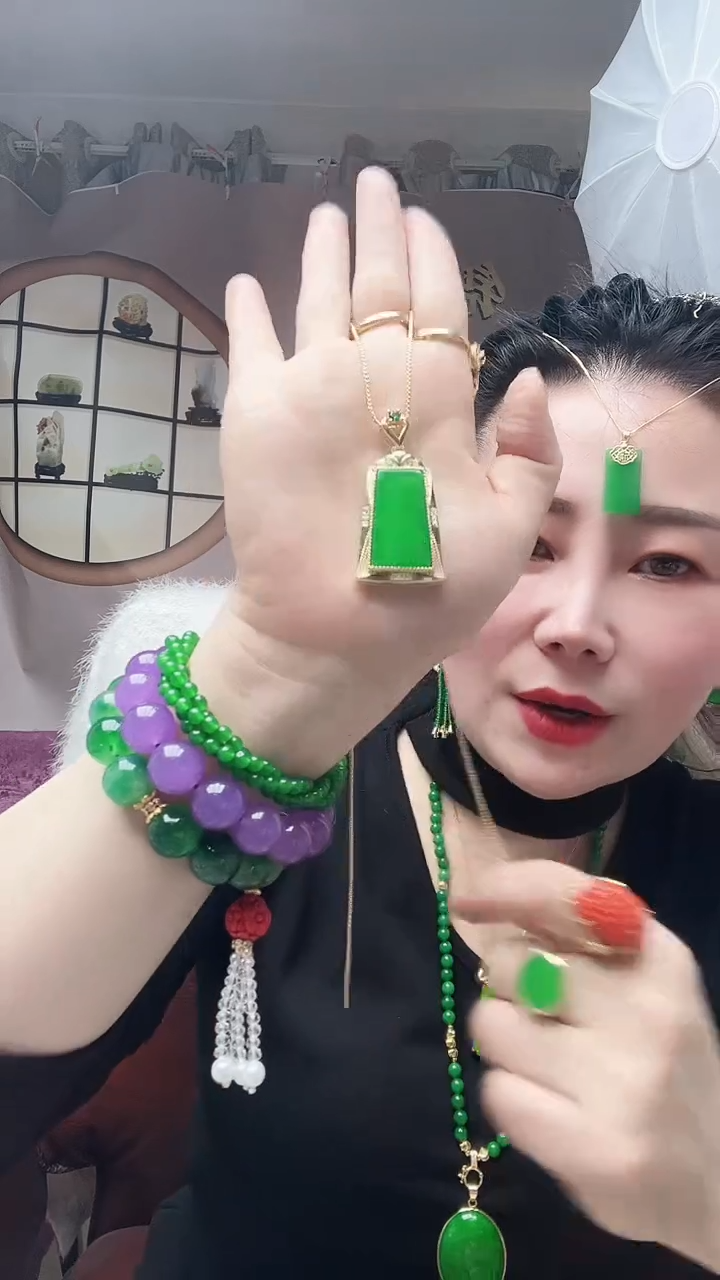 【闪购商品】翡翠颈饰14K金镶嵌X32号