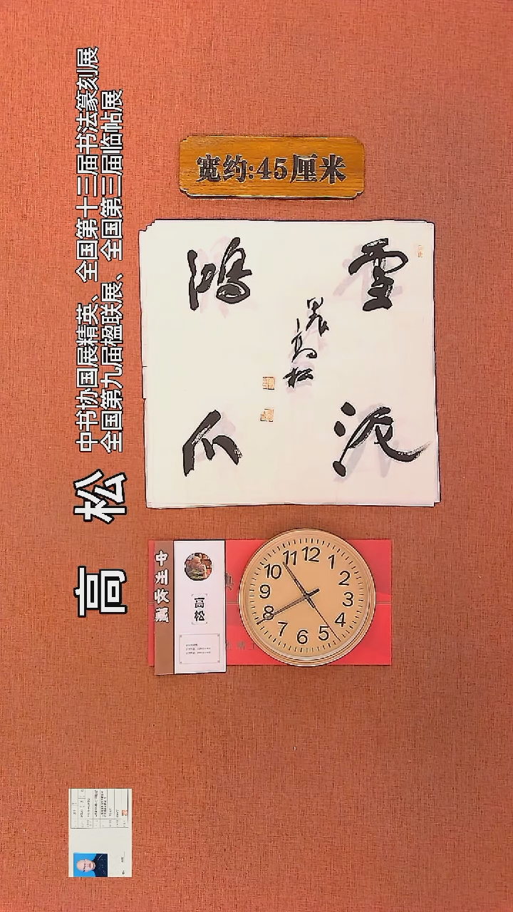 【闪购商品】书法201         高松书法作品
