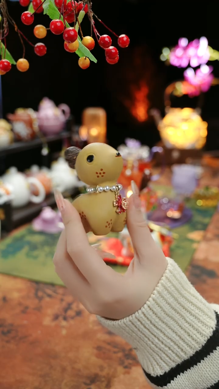 【闪购商品】一鹿有你紫砂茶宠摆件