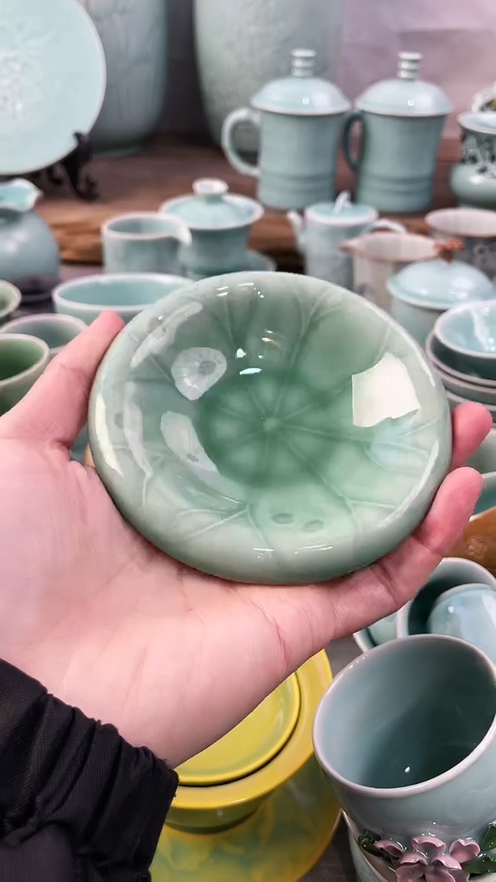 【闪购商品】特价 微瑕 慧仙青瓷