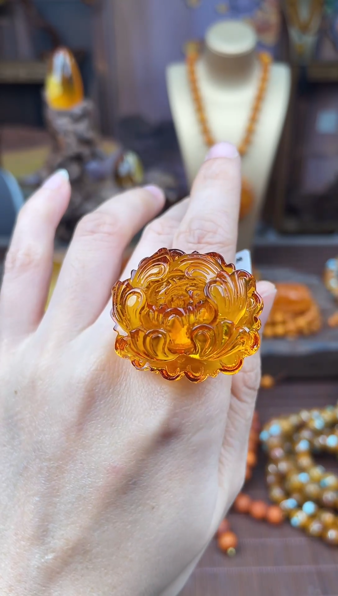 裸石琥珀未镶嵌多样性发货1，假一赔4