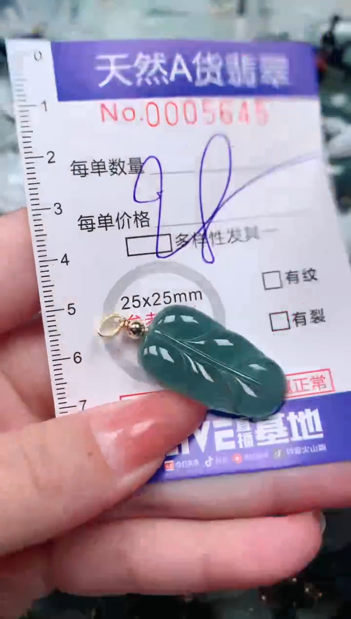 【闪购商品】翡翠颈饰未镶嵌00005645