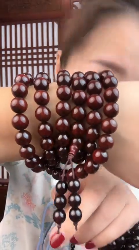 【闪购商品】檀香紫檀（小叶紫檀）小叶紫檀卡1.0单圈长串380