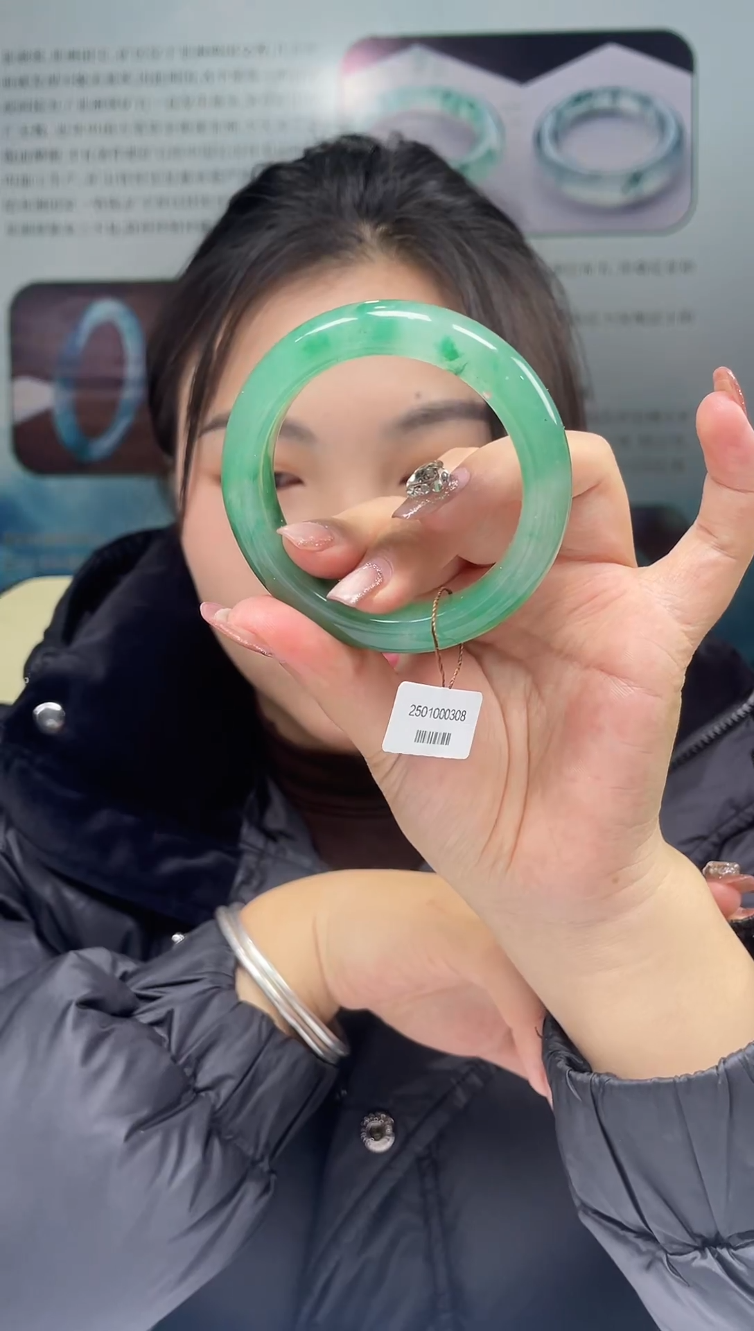 【闪购商品】石英质玉手镯未镶嵌非洲翠手镯多样性发货