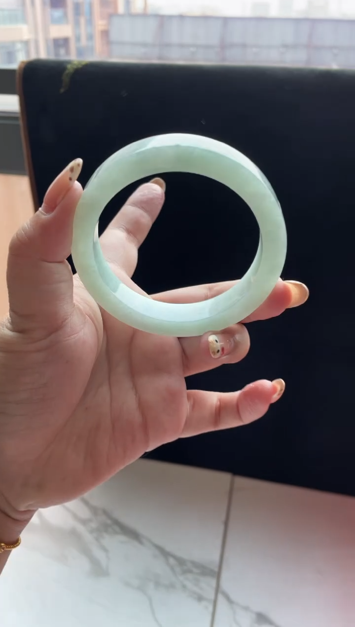 【闪购商品】定制翡翠手镯未镶嵌SZAYJ45DZS