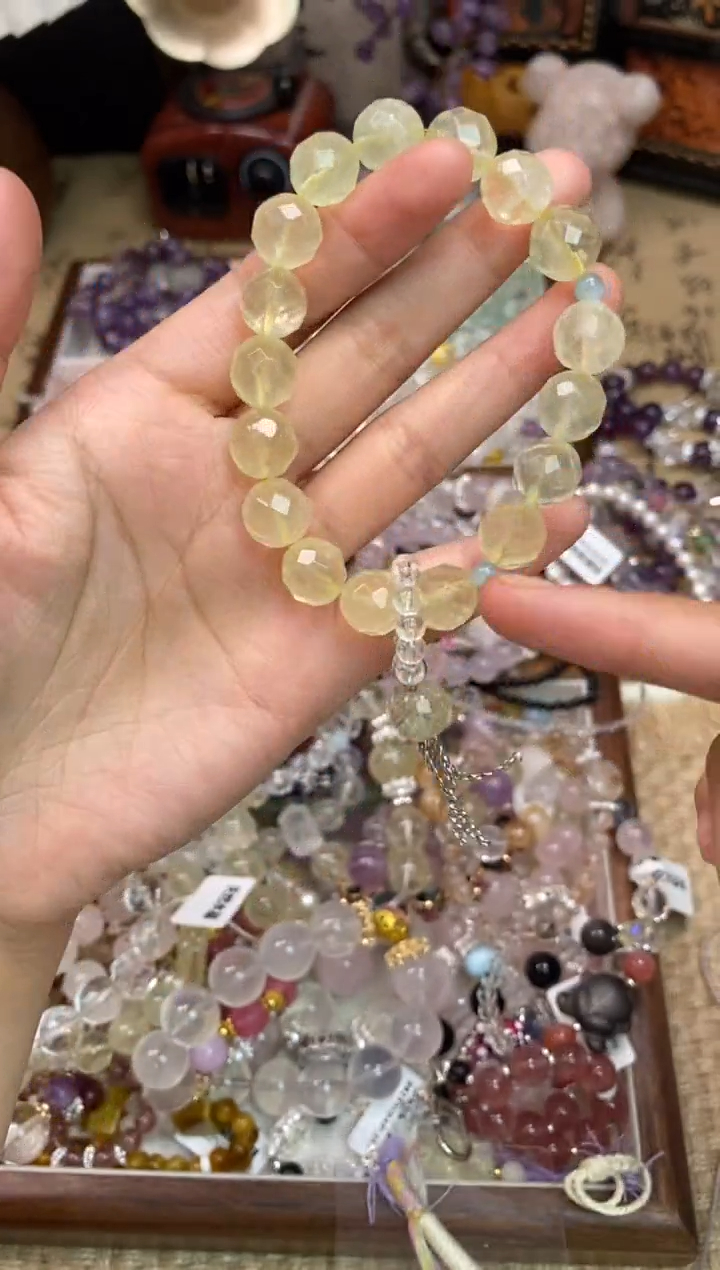 水晶手链未镶嵌423手串