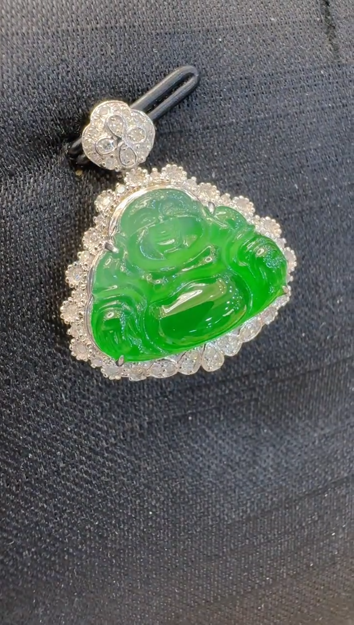 【闪购商品】翡翠吊坠(不含链)18K金镶嵌多样性团购发一件
