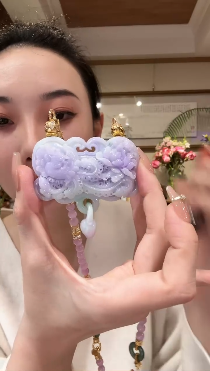 【闪购商品】翡翠颈饰未镶嵌国风