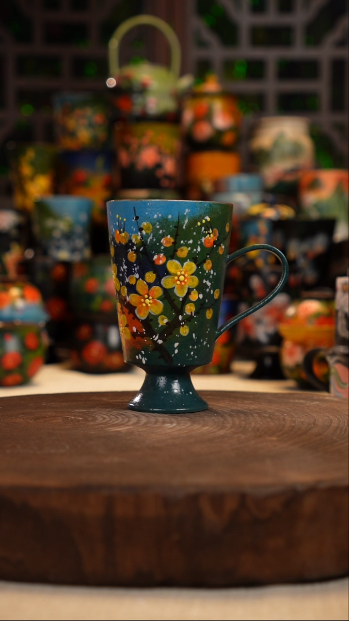 油画   手绘 釉下彩