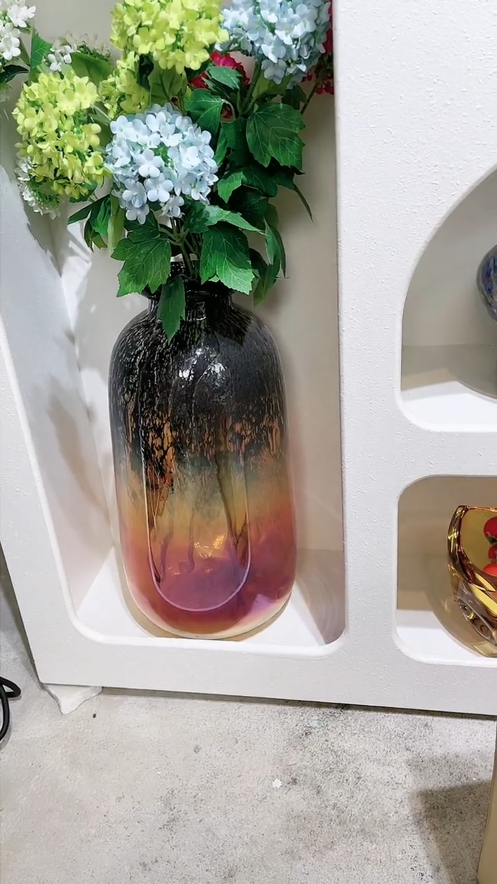 【闪购商品】琉璃1只约45厘米高花瓶