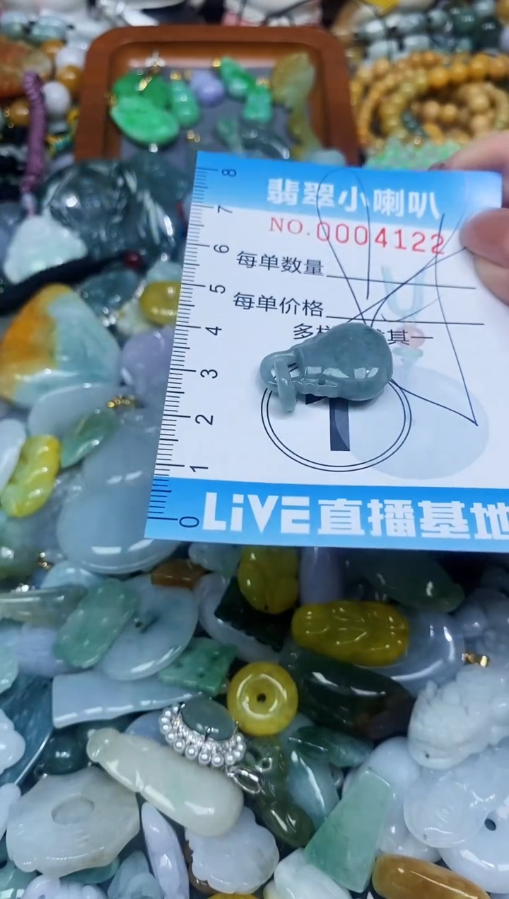 【闪购商品】翡翠颈饰未镶嵌闪购0004122多样性发其一