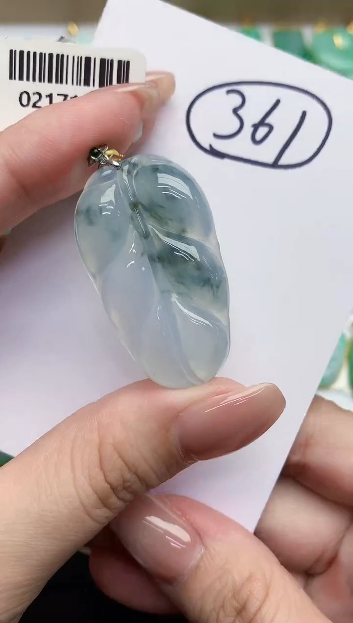 【闪购商品】翡翠颈饰18K金镶嵌00000000000