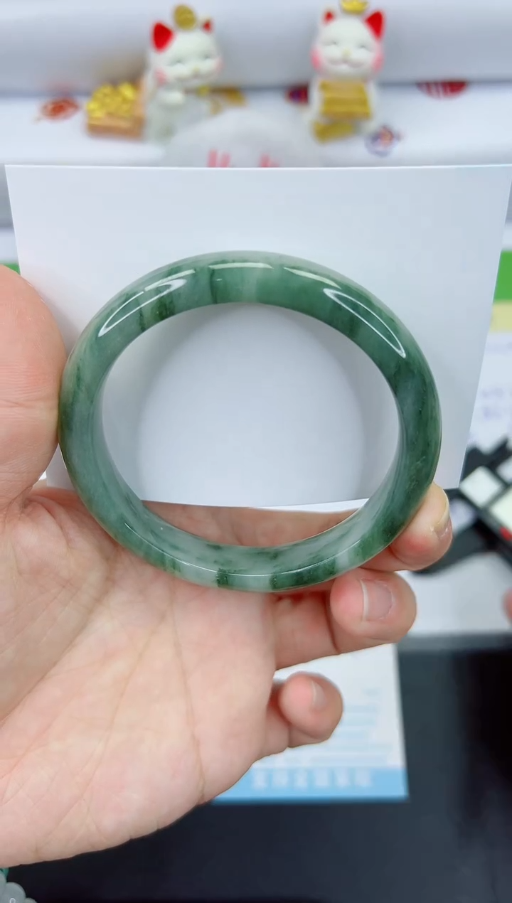 【闪购商品】石英质玉手镯未镶嵌3485-60.9