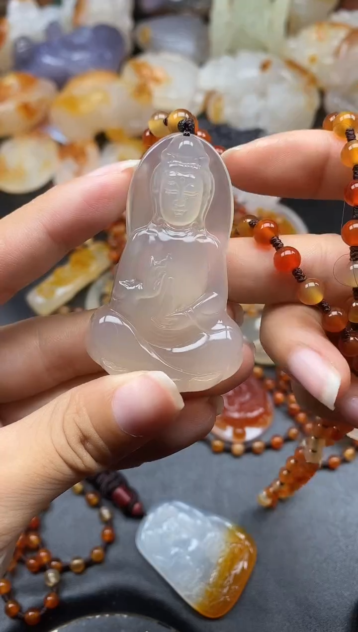 未镶嵌1玛瑙/玉髓覃*哥ll