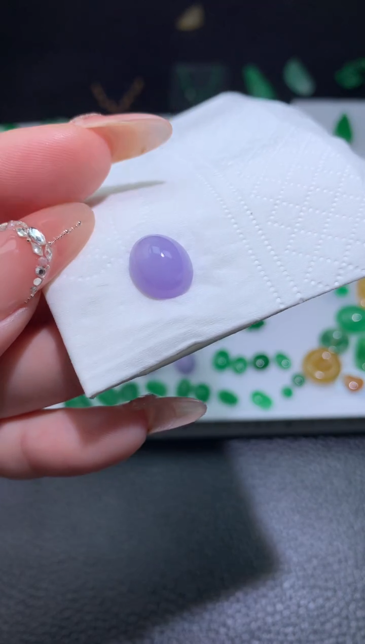 【闪购商品】定制翡翠未镶嵌蛋面