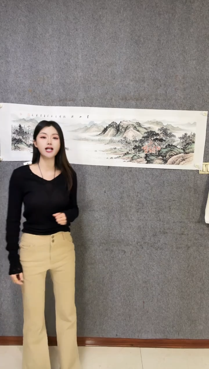 国画开场福利仿古国画手绘