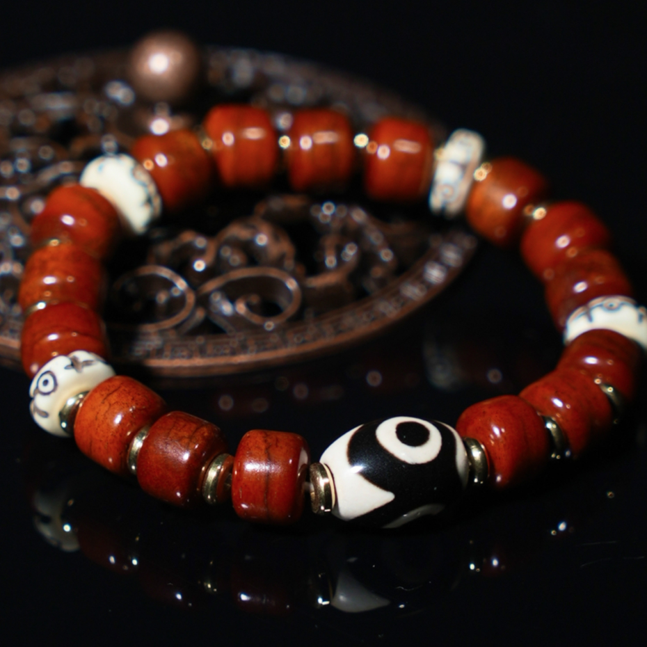 童童推荐-藏风手串002（雪域）