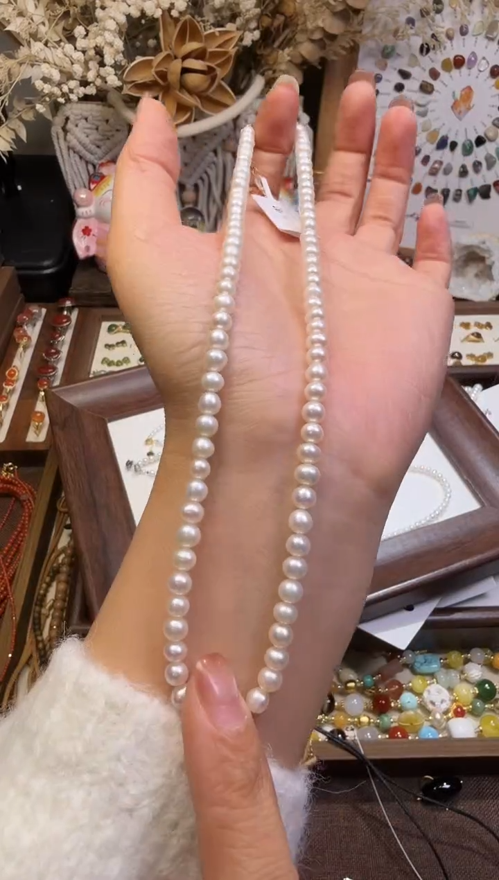 水晶摆件未镶嵌项链