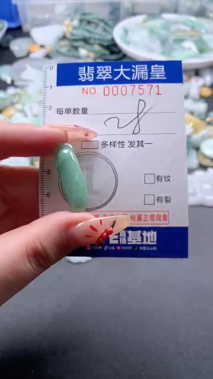 【闪购商品】翡翠吊坠(不含链)未镶嵌7571